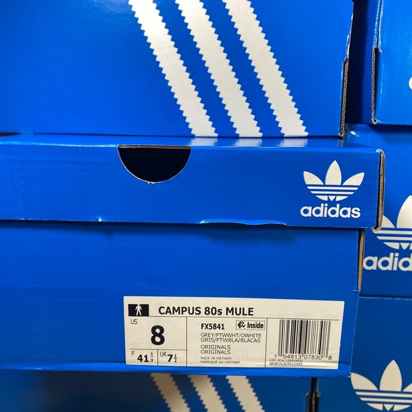 Adidas Originals Campus 80s Slip-on Shoes FX5841 - Picture 10 of 13